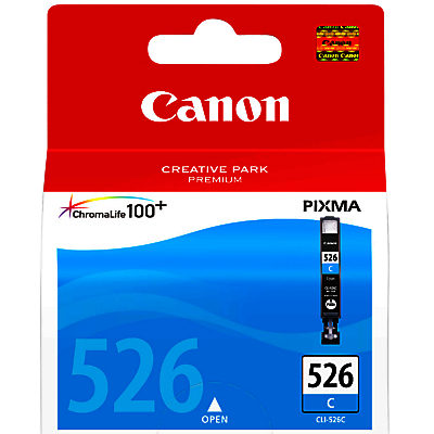 Canon PIXMA CLI-526 Colour Inkjet Cartridge Cyan Canon PIXMA CLI-526 Colour Inkjet Cartridge Cyan